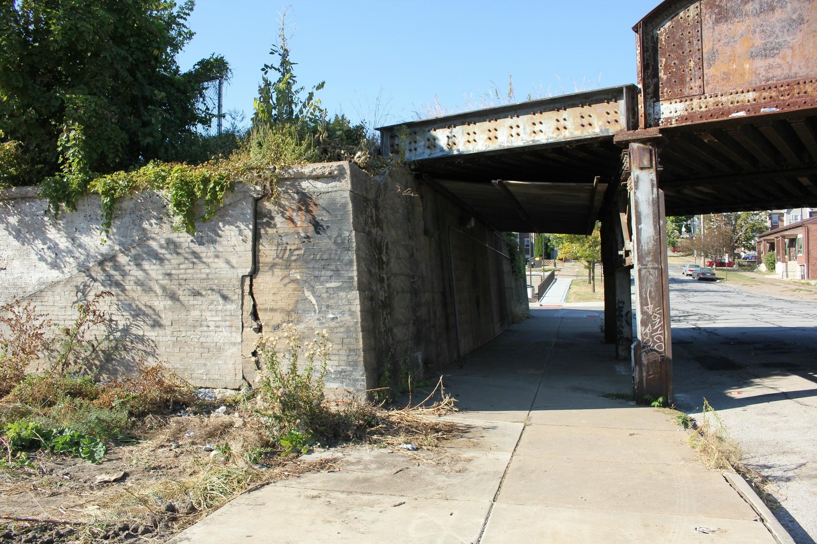 West abutment